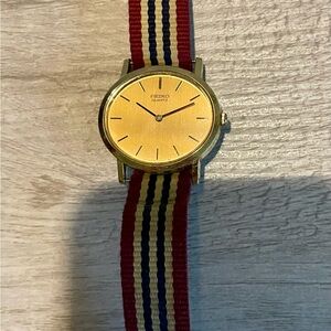 Vintage Seiko Arcobaleno 4N00-0711 Watch
